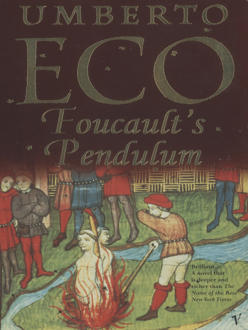 Title details for Foucault's Pendulum by Umberto Eco - Wait list